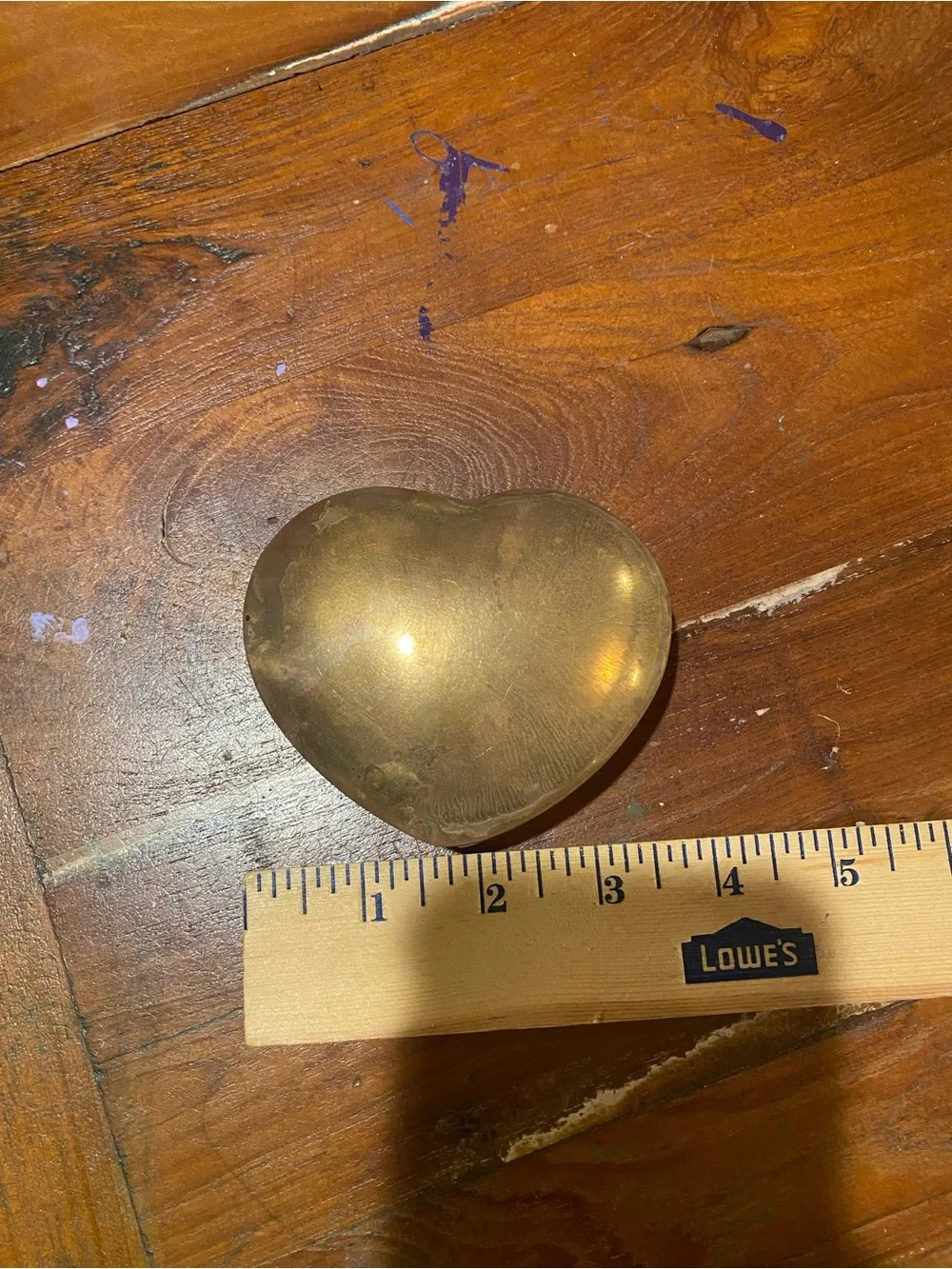 Brass Heart Jewelry Trinket Box – Gold Heart Jewelry Organizer